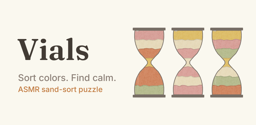 Vials · ASMR Sand Sort Puzzle cover
